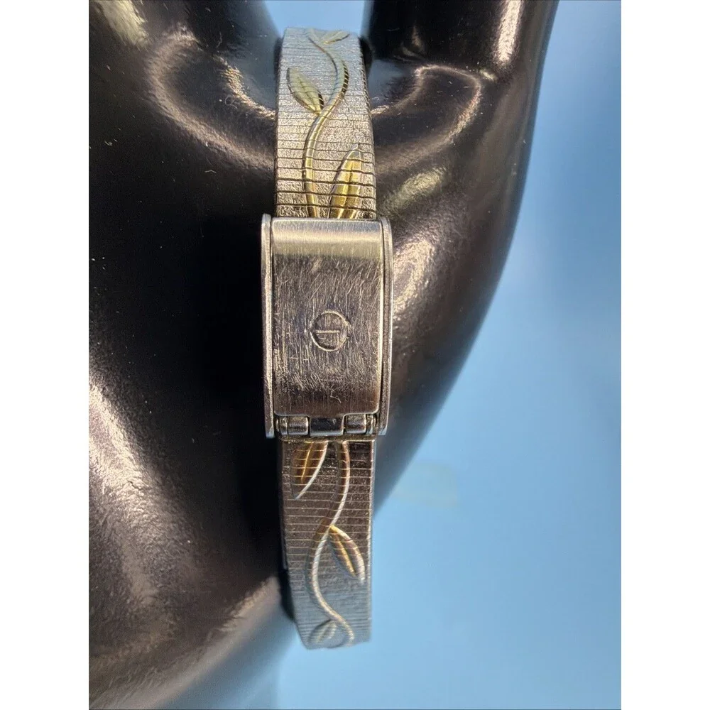 Elgin Woman's Watch Fancy Band Works Runs Keeps Time